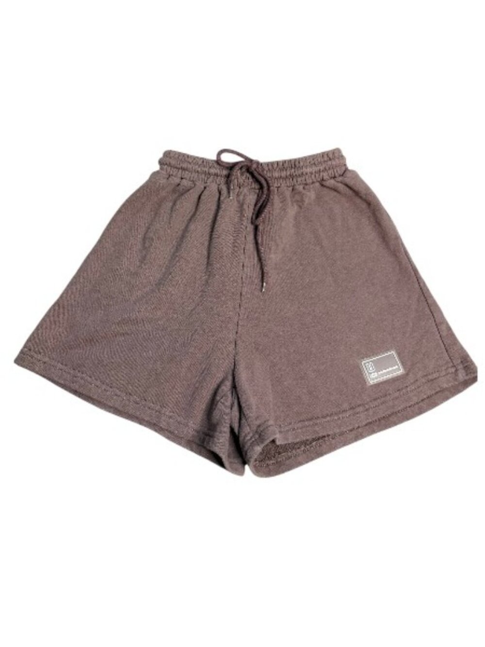 SHEIN Women's XS Purple High Waisted Drawstring Cotton Shorts